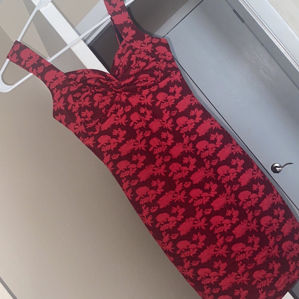 Red dress